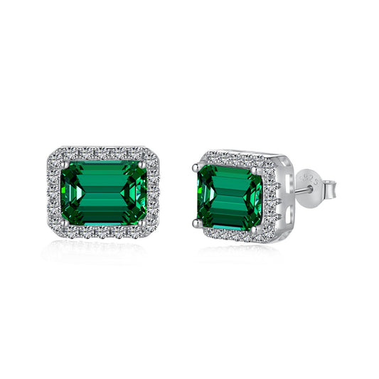 [Lucky Star]Luxurious Dainty Emerald Cut Banquet Earrings