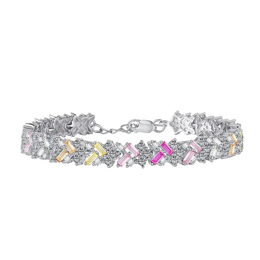 [Lucky Star]Dazzling Unique Multi Shape Daily Bracelet