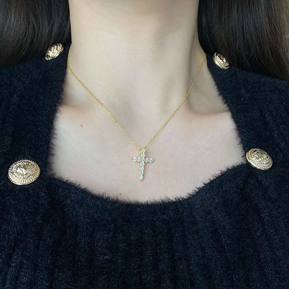 [Lucky Star]Unique Cross Shape Necklace