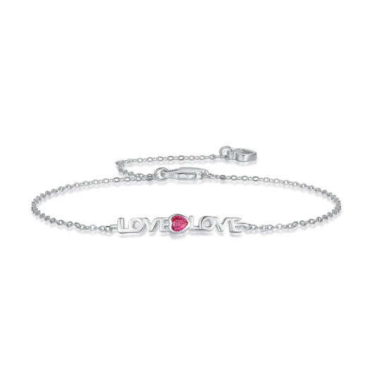 [Lucky Star]Romantic Heart Shape Lover Bracelet