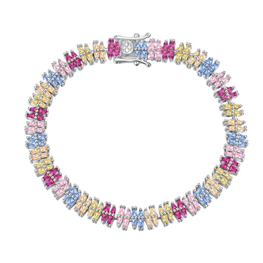 [Lucky Star]Sparkling Exquisite Multi Cut Party Bracelet